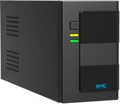 330VA Джерело безперебійного живлення SVC VR-330Li 330Вт LiFePO4 (92Wh), 2 x Shuko, чорний VR-330Li