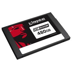 480GB Kingston Твердотельный накопитель SSD 2.5" DC500R SATA 3D TLC SEDC500R/480G