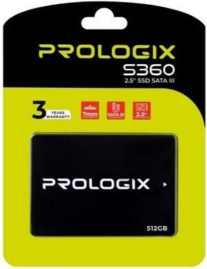 512GB Накопичувач SSD Prologix S360 2.5" SATAIII 3D TLC PRO512GS360