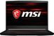 Ноутбук MSI GF63 15.6 FHD, Intel i7-12650H, 16GB, F512GB, NVD3050-6, DOS, чорний THIN_GF63_12UDX-NEW