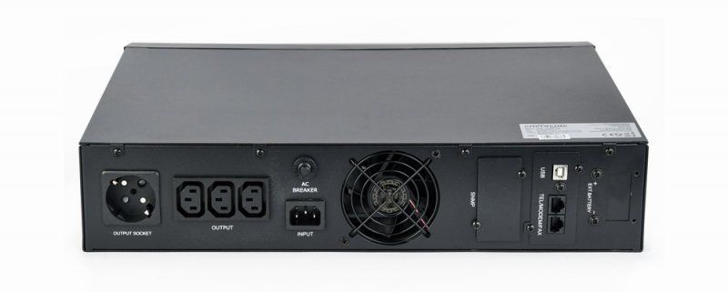 1000VA ДБЖ EnerGenie EG-UPSRACK-10 LCD, USB, серія Pro