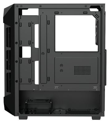 ATX без БЖ Корпус для ПК, GAMDIAS AURA GC1 ELITE ARGB Mid-Tower PC Case 4711514500592
