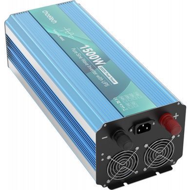 Перетворювач (інвертор) DC-AC Choetech INV-C1500WUPS-EU з зарядкою