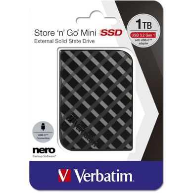 1TB SSD Накопичувач Verbatim Store 'n' Go Mini External 53237