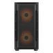 mATX без БЖ Корпус геймерський Cougar UNIFACE MINI RGB Black 2*140mm, 1*120mm ARGB вентилятори передвстановлені, mATX/mini-ITX, USB3.0 x 2, USB3.0x2, USB2.0x1, Audio x1, скляне вікно