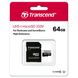 MicroSDXC 64GB Карта памяти Transcend C10 UHS-I U1 High Endurance (85TB) TS64GUSD350V