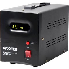 2000VA Стабілізатор напруги Maxxter MX-AVR-S2000-01