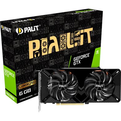 Відеокарта Palit GeForce GTX 1660 Super 6GB GamingPro GDDR6 192bit,DVI,HDMI,DP NE6166S018J9-1160A-1