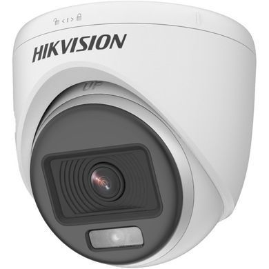 HD-TVI (Turbo HD) камера відеоспостереження Hikvision DS-2CE70DF0T-PF (2.8мм) 2 МП ColorVu