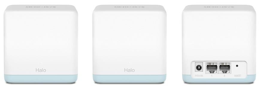 Домашня Mesh Wi-Fi система Mercusys Halo H30 (3-pack) AC1200, 2xFE LAN/WAN