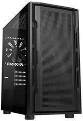 mATX без БЖ Корпус геймерський Cougar UNIFACE MINI Black 1*120mm вентилятор передвстановлен, ATX/mATX/mini-ITX, USB3.0x2,USB2.0x1, Audio x1,скляне вікно