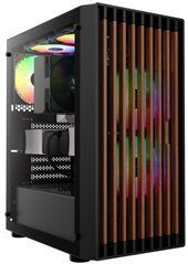 ATX без БЖ Корпус для ПК, GAMDIAS AURA GC4 ARGB Mid-Tower PC Case 4711514500639