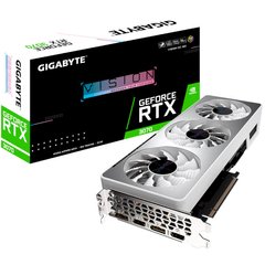 Відеокарта LHR! Gigabyte GeForce RTX 3070 8GB DDR6 256Bit Core:1815MHz Memory:14000MHz GV-N3070VISION OC-8GD rev.2.0