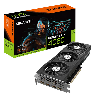 Вiдеокарта Gigabyte GeForce RTX 4060 GAMING OC 8G GV-N4060GAMING OC-8GD