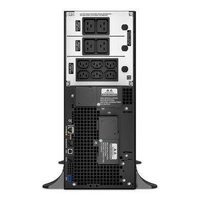 6000VA APC Smart-UPS SRT 6000VA (тип On-Line;6000 ВА /6000Вт:Розетки: (6)IEC 320 C13, (4)IEC 320 C19:,Возможно подключение доп. батарей;Выход-синусоида;LCD;Высота 4U;Вес 63 кг) SRT6KXLI