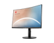 Монітор LCD 27" MSI Modern MD271CP VA,(1920 x 1080),1500R,4ms,75Hz,178/178,Type C/HDMI/Mic/HP/2*1W 9S6-3PA6AH-001
